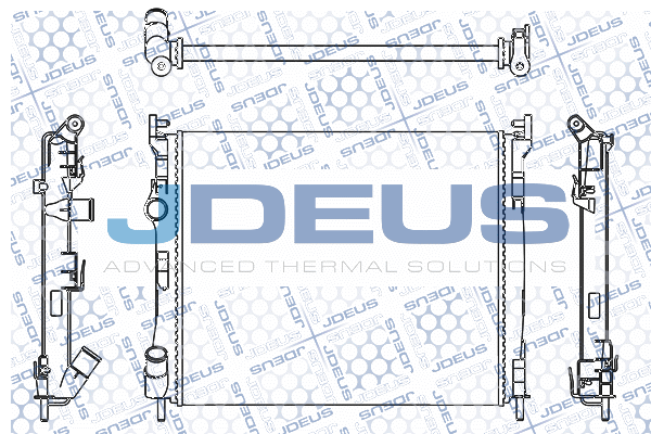 Radiator, engine cooling (M-023041A)