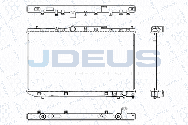 Radiator, engine cooling (M-0280140)