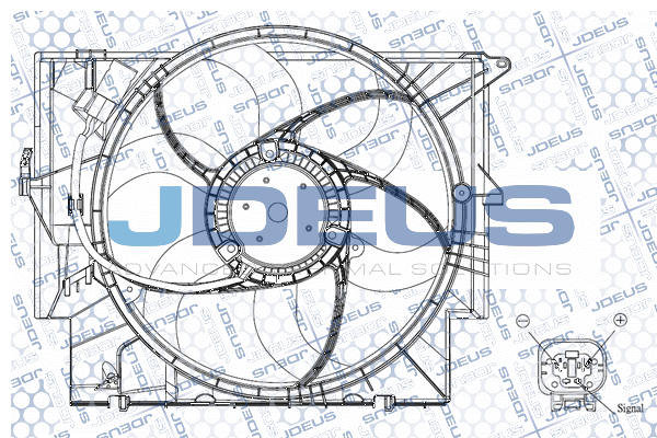 Fan, engine cooling (EV0050680)