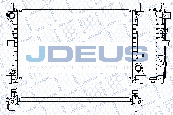 Radiator, engine cooling (RA0121050)