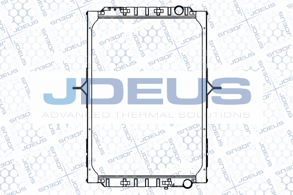 Radiator, engine cooling (M-123019A)