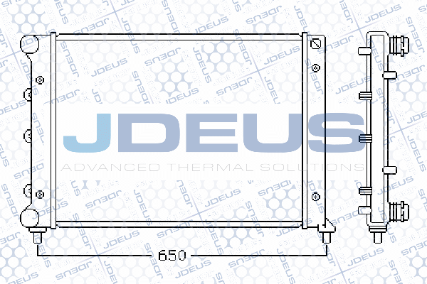 Radiator, engine cooling (000M12)