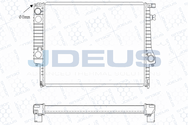 Radiator, engine cooling (M-0050440)