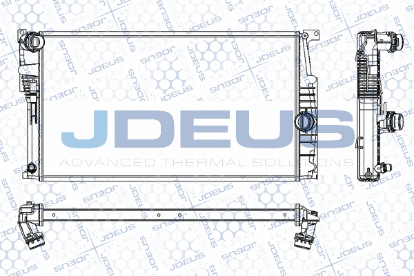Radiator, engine cooling (RA0050800)