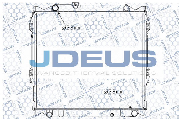 Radiator, engine cooling (M-0280440)