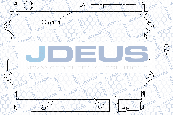Radiator, engine cooling (028M77)
