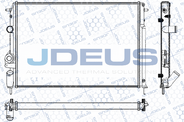 Radiator, engine cooling (RA0230541)