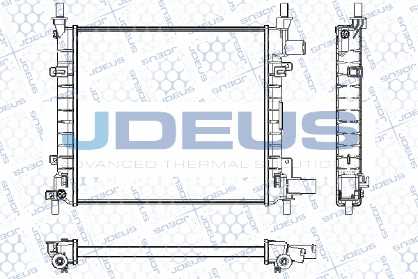 Radiator, engine cooling (RA0120971)