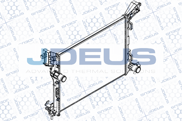 Radiator, engine cooling (RA0111370)