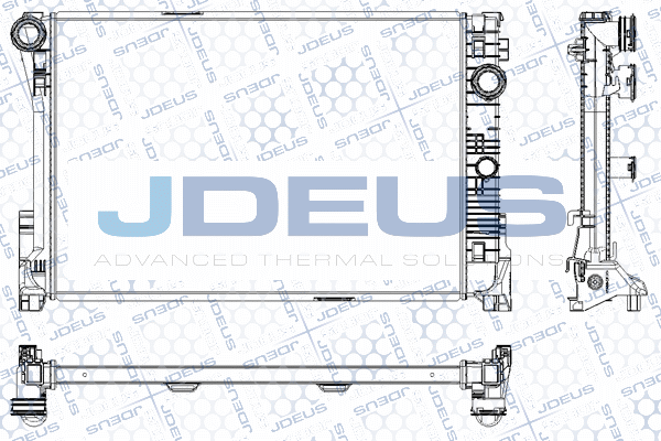Radiator, engine cooling (RA0170820)
