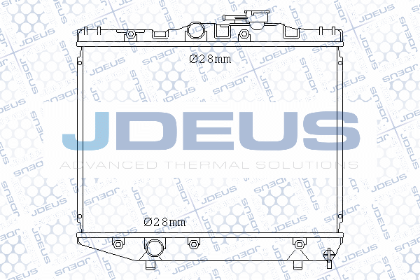 Radiator, engine cooling (028N08)