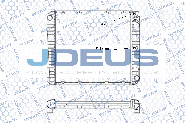 Radiator, engine cooling (M-0310210)