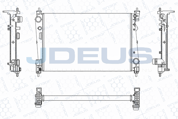 Radiator, engine cooling (M-011116A)