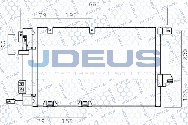 Condenser, air conditioning (720M30)