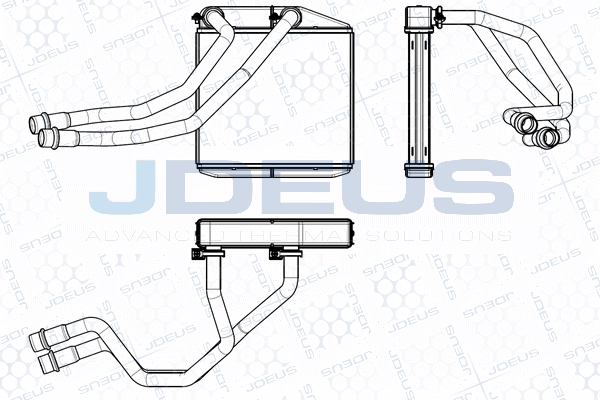 Heat Exchanger, interior heating (M-2111160)