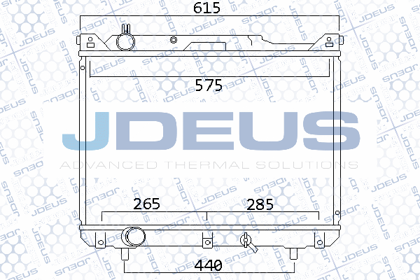 Radiator, engine cooling (042M21)