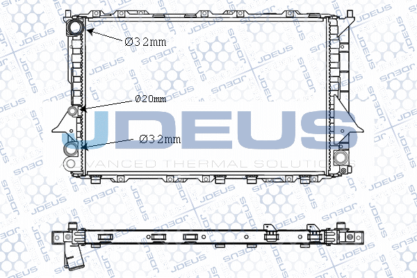 Radiator, engine cooling (M-0010130)