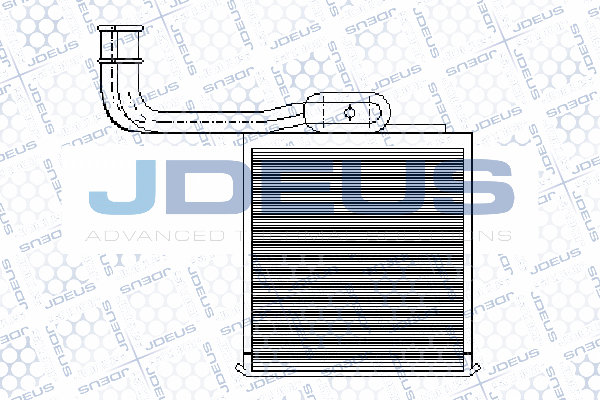 Heat Exchanger, interior heating (M-242001A)