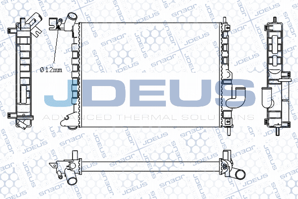 Radiator, engine cooling (M-020050A)
