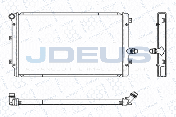 Radiator, engine cooling (M-0010320)