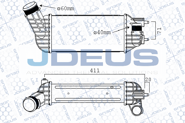 Charge Air Cooler (821M42A)