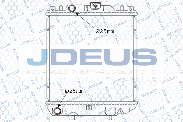 Radiator, engine cooling (M-042000A)