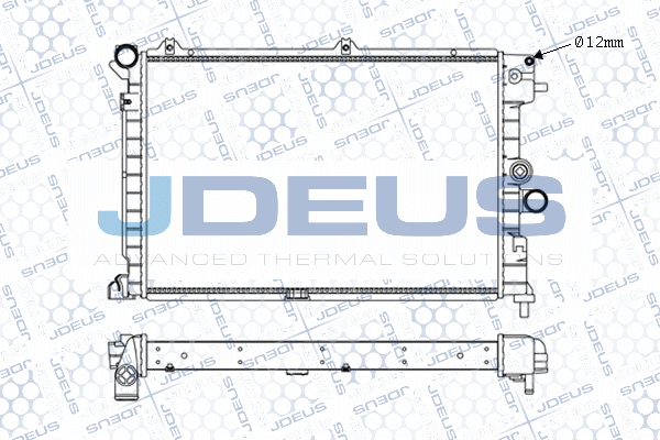Radiator, engine cooling (M-0200630)