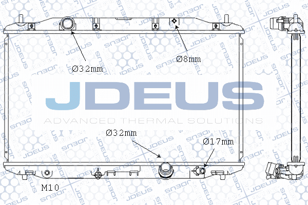 Radiator, engine cooling (M-0130100)