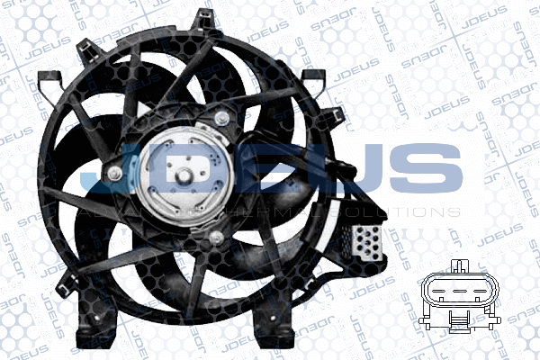 Electric Motor, radiator fan (EV200851)