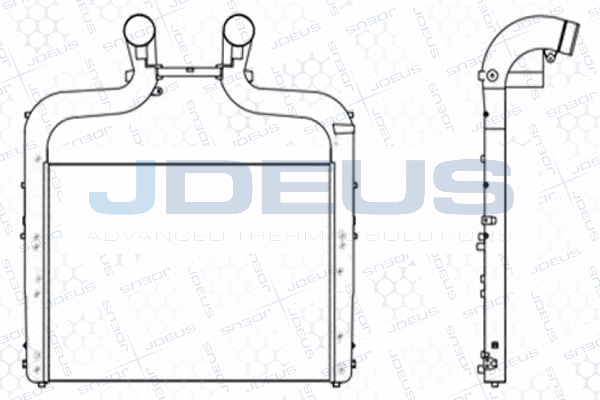 Charge Air Cooler (M-808012A)