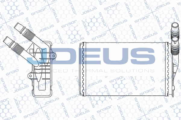 Heat Exchanger, interior heating (M-223086A)