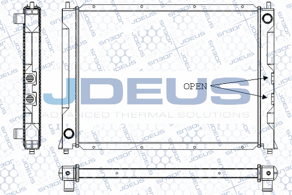 Radiator, engine cooling (RA0020281)