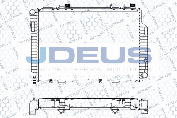 Radiator, engine cooling (017M32A)