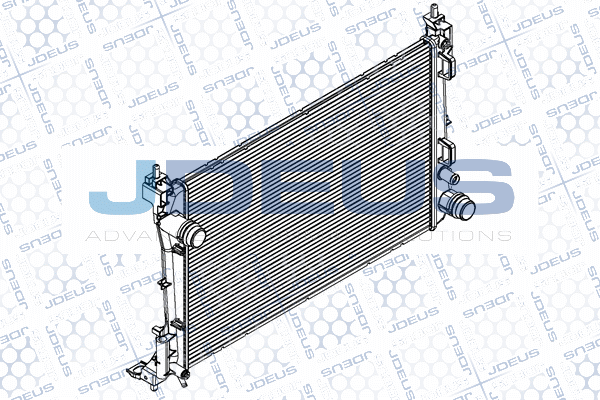 Radiator, engine cooling (RA0111151)