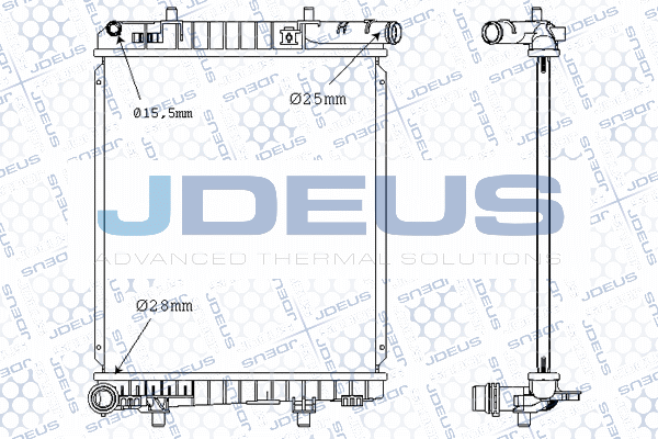 Radiator, engine cooling (M-0210590)