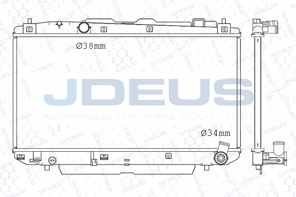 Radiator, engine cooling (M-0280410)