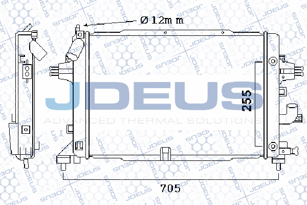 Radiator, engine cooling (020M41)