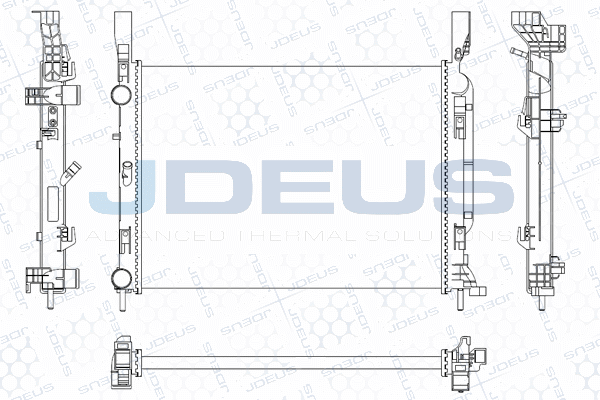 Radiator, engine cooling (M-0231080)