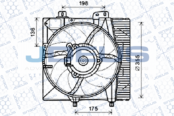 Fan, engine cooling (EV210430)
