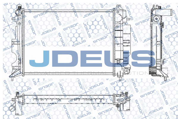 Radiator, engine cooling (RA0240150)
