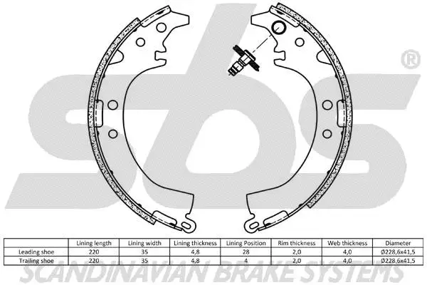 Brake Shoe Set