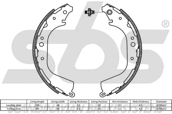 Brake Shoe Set