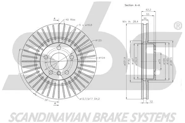 Brake Disc (1815311588)