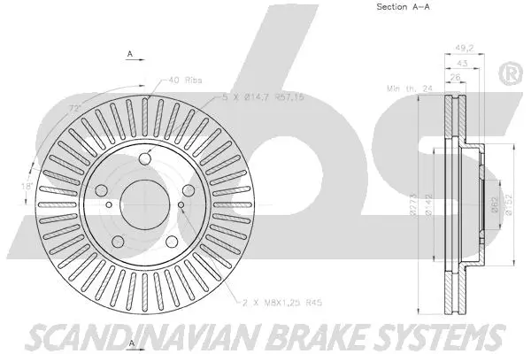 Brake Disc (18153145120)