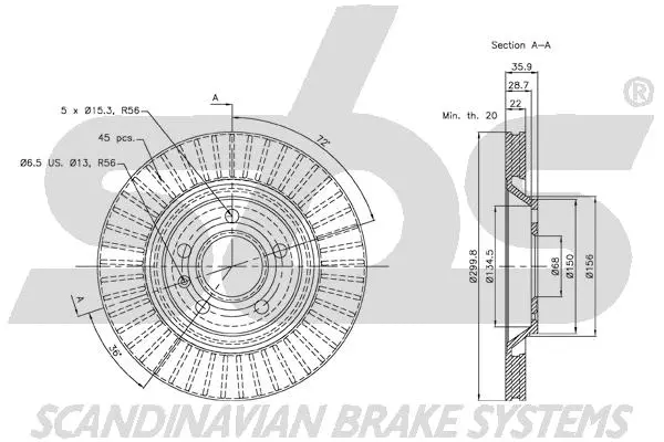 Brake Disc (18153147113)