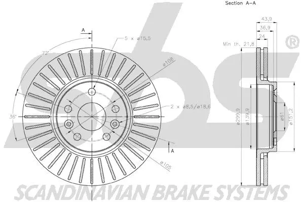 Brake Disc (18153139101)