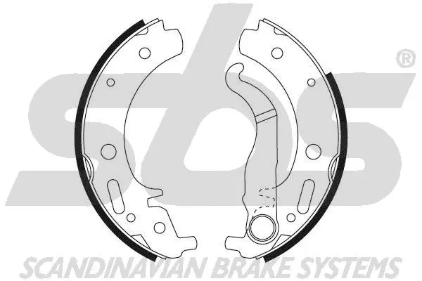 Brake Shoe Set (1849275802)