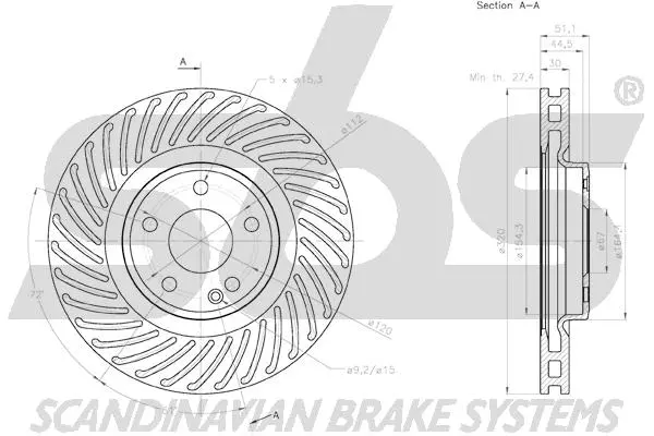 Brake Disc (18153133123)