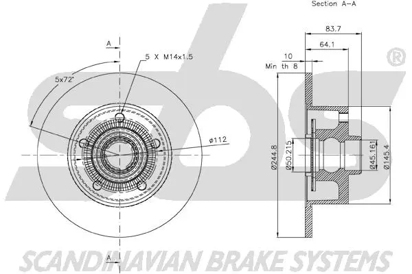 Brake Disc (18153147120)