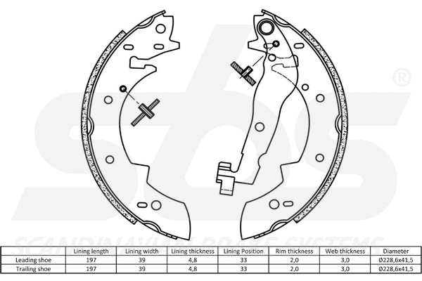 Brake Shoe Set